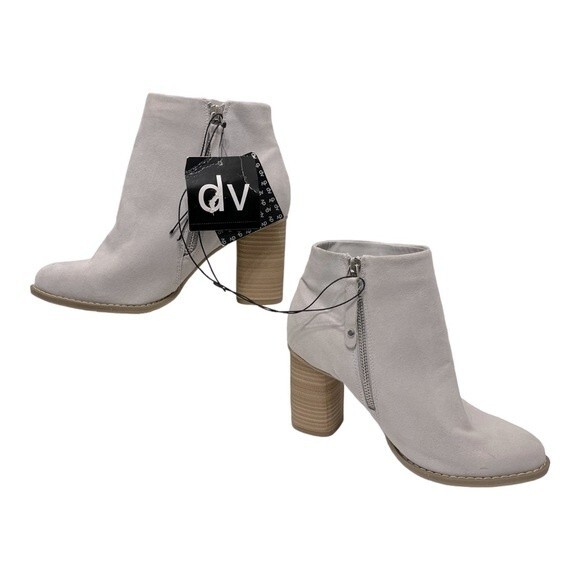 DV Dolce Vita Women’s Faux Suede Zip Up Boots - Picture 2 of 9
